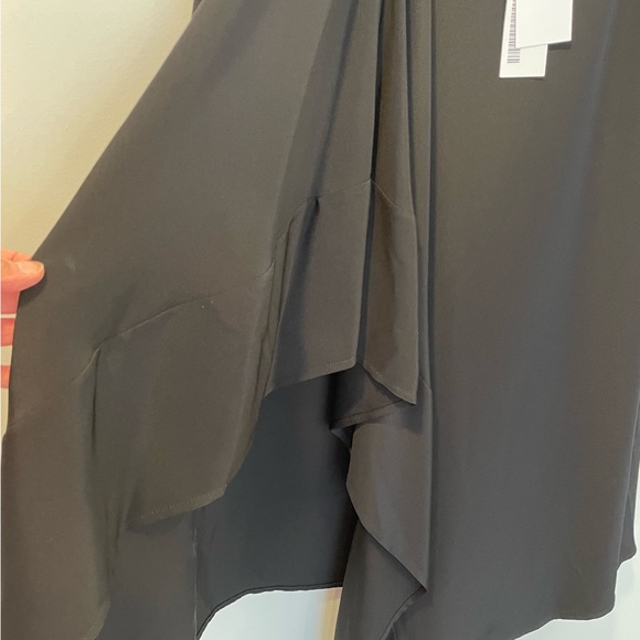 NWT Maria Cornejo Black Silk Skirt, Size 14 - Picture 2 of 6